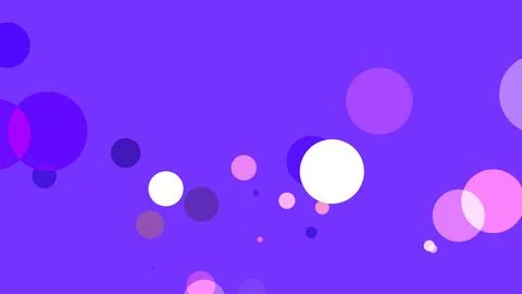 Circles spring up on a colorful background イラスト素材