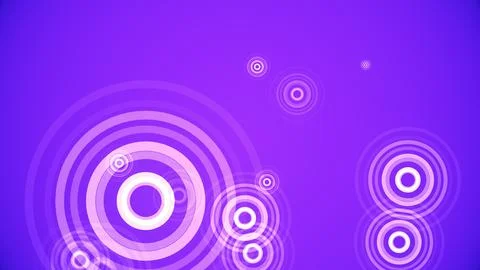 Circles spring up on a colorful background イラスト素材