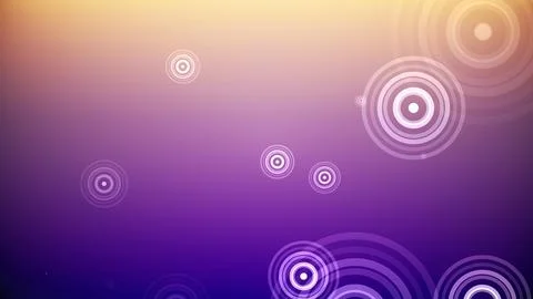 Circles spring up on a colorful background 스톡 일러스트