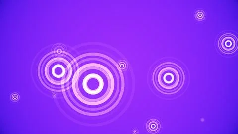 Circles spring up on a colorful background イラスト素材