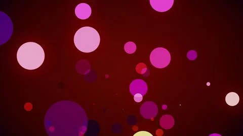 Circles spring up on a colorful background イラスト素材
