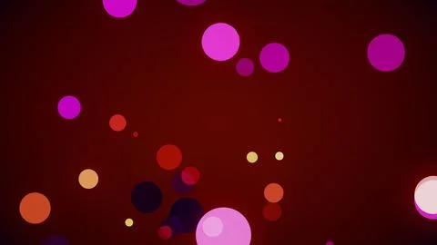 Circles spring up on a colorful background イラスト素材