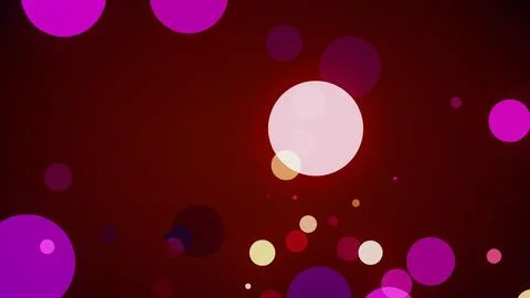 Circles spring up on a colorful background イラスト素材