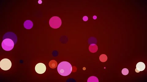 Circles spring up on a colorful background イラスト素材