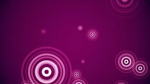 Circles spring up on a colorful background イラスト素材