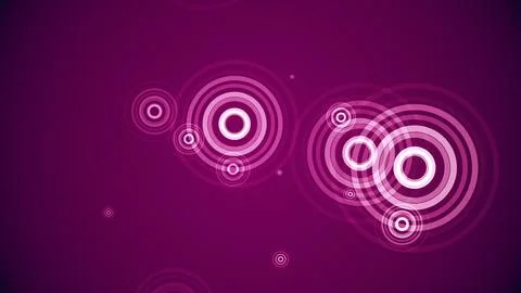 Circles spring up on a colorful background イラスト素材