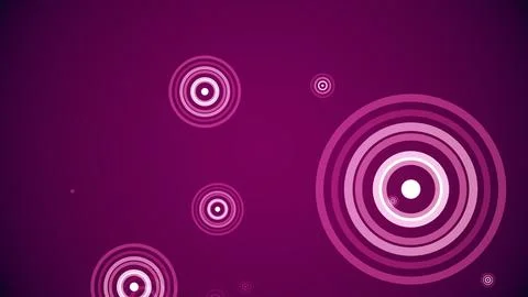 Circles spring up on a colorful background イラスト素材