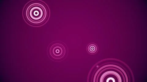 Circles spring up on a colorful background 스톡 일러스트