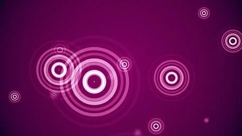 Circles spring up on a colorful background イラスト素材