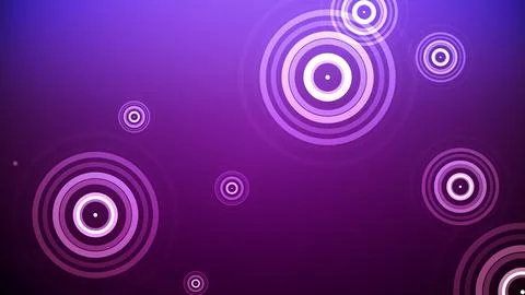 Circles spring up on a colorful background イラスト素材