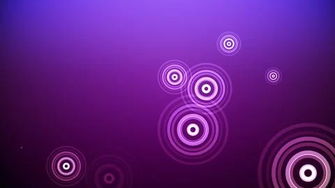 Circles spring up on a colorful background イラスト素材