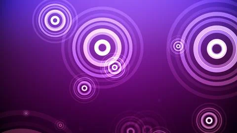Circles spring up on a colorful background イラスト素材