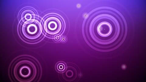 Circles spring up on a colorful background 스톡 일러스트