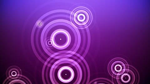 Circles spring up on a colorful background 스톡 일러스트