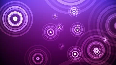 Circles spring up on a colorful background 스톡 일러스트