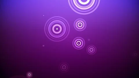 Circles spring up on a colorful background イラスト素材