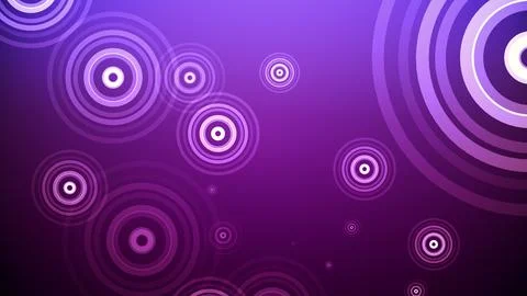 Circles spring up on a colorful background 스톡 일러스트