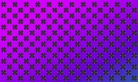 Circles with a swirling pattern are arranged in rows in a linear order. Illustrazione stock
