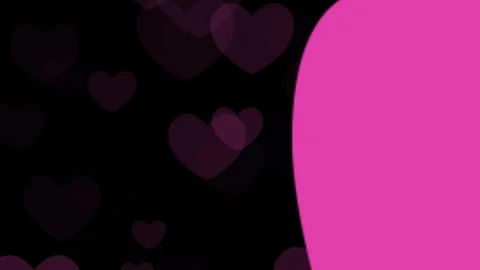 Circles Transition On pink  Background. Transition, matte channel. 스톡 동영상 315744572