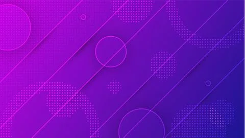 Circles violet gradient background vector concept Stock-Illustration