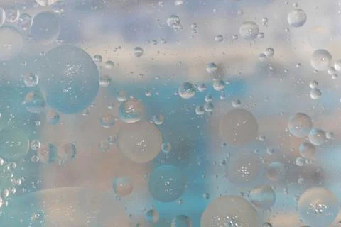 Circles on the water Stock Photos