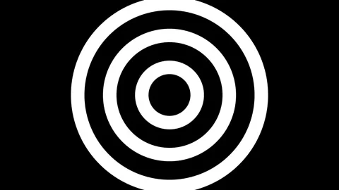 Circles zooming Vídeos de archivo 328596172