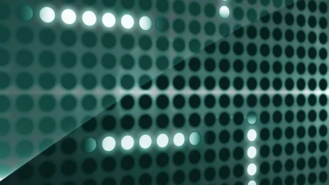 Circles_background with light_LOOP 4K GREEN Stock Footage 77483296