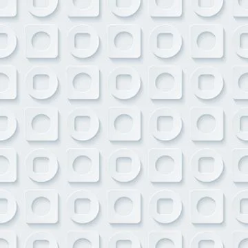 Circless and squares seamless pattern. イラスト素材