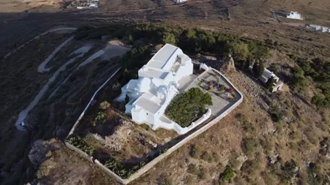 Circling around St Antonios Monastery 動画素材 154851384