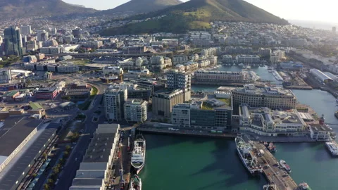 Circling the harbor Stock Footage 169825067