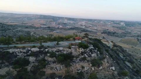 Circling mountain top Stock Footage 78561922