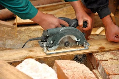 Circual saw Stock Photos