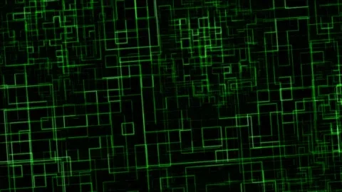Circuit animation background on a computer system Stock Footage 296263287