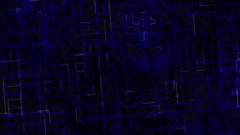 Circuit animation background on a computer system. Stock Footage 296488351