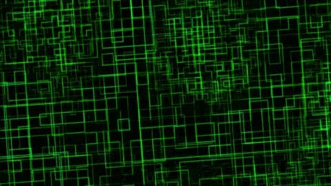 Circuit animation background on a computer system. Stock Footage 296516349