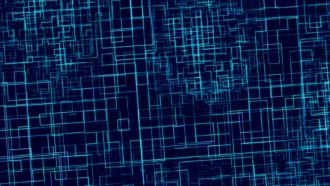 Circuit animation background on a computer system. Stock Footage 296516357