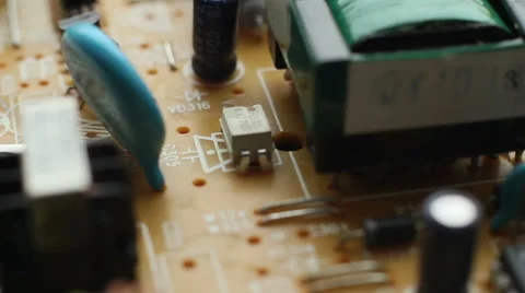 The Circuit Board 116 Looped Stock Footage 44356934