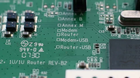 The Circuit Board 3 Stock Footage 42940910