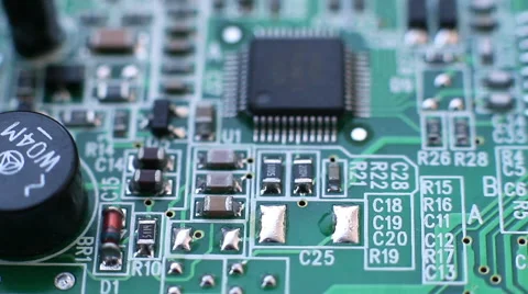 The Circuit Board 32 Stock Footage 43208373