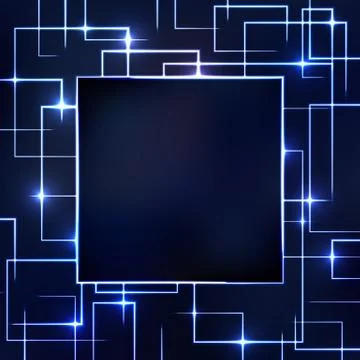 Circuit Board abstract background Illustrazione stock