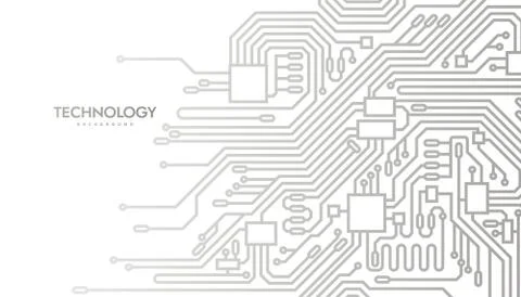 Circuit board abstract background Stock Illustration