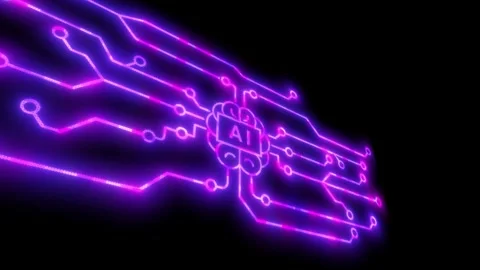 Circuit board animation. Stock Footage 281521725