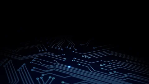Circuit Board animations: Full HD after effects animation Stock Footage 72339691