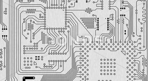 Circuit board background Stock Illustration