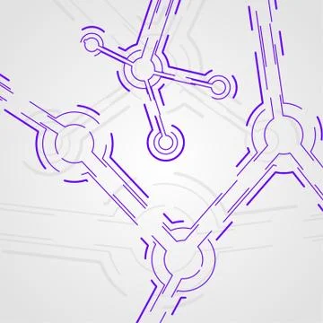 Circuit board background Illustrazione stock