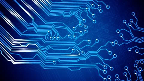 Circuit board Background. Stock Illustration