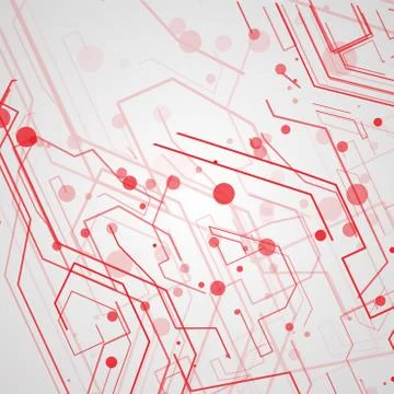 Circuit board background Stock Illustration