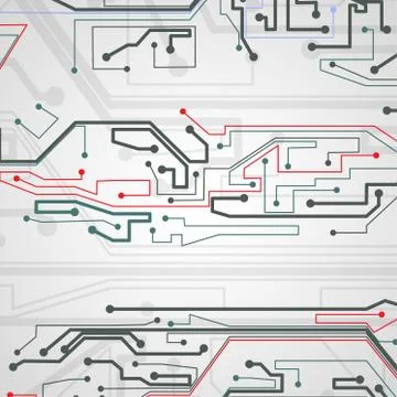 Circuit board background Stock Illustration