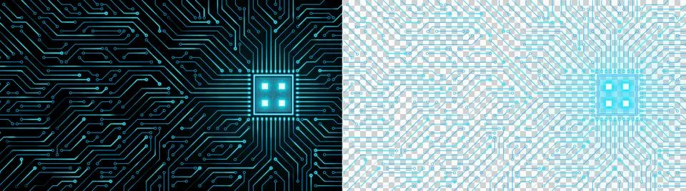 Circuit board background.  Stock Illustration