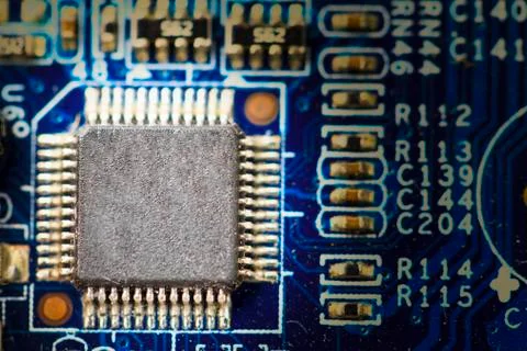 Circuit board background Stock Photos